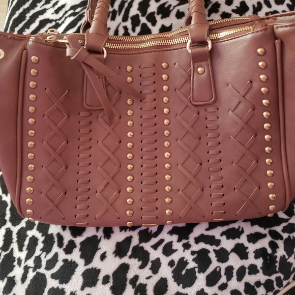 Brown Faux Leather Handbag • Under One Sky - Picture 3 of 4